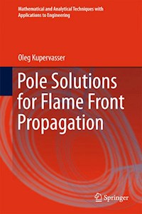 Pole Solutions for Flame Front Propagation - Oleg Kupervasser - E-Book