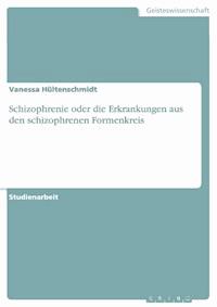 Schizophrenie oder die Erkrankungen aus den schizophrenen Formenkreis - Vanessa Hültenschmidt - E-Book