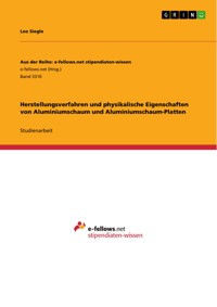 Herstellungsverfahren und physikalische Eigenschaften von Aluminiumschaum und Aluminiumschaum-Platten - Leo Siegle - E-Book