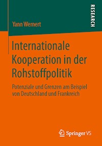 Internationale Kooperation in der Rohstoffpolitik - Yann Wernert - E-Book