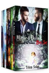 Milner & Dunn Box Set (Paranormal Gay Romance) - Trina Solet - E-Book