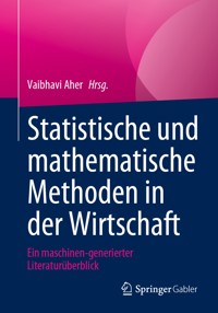 Statistische und mathematische Methoden in der Wirtschaft -  - E-Book