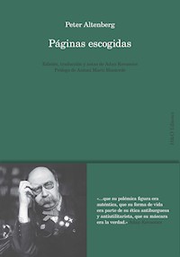 Páginas escogidas - Peter Altenberg - E-Book