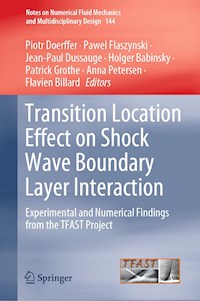 Transition Location Effect on Shock Wave Boundary Layer Interaction -  - E-Book