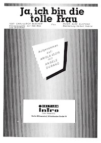 Ja, ich bin die tolle Frau - Carl Ulrich Blecher - E-Book