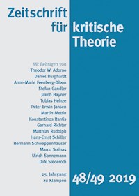 Zeitschrift für kritische Theorie, Heft 48/49 - - E-Book