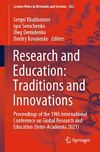 Research and Education: Traditions and Innovations - - E-Book