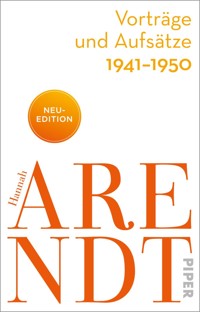 Vorträge und Aufsätze 1941–1950 - Hannah Arendt - E-Book