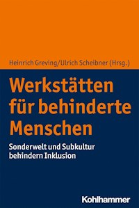 Werkstätten für behinderte Menschen -  - E-Book