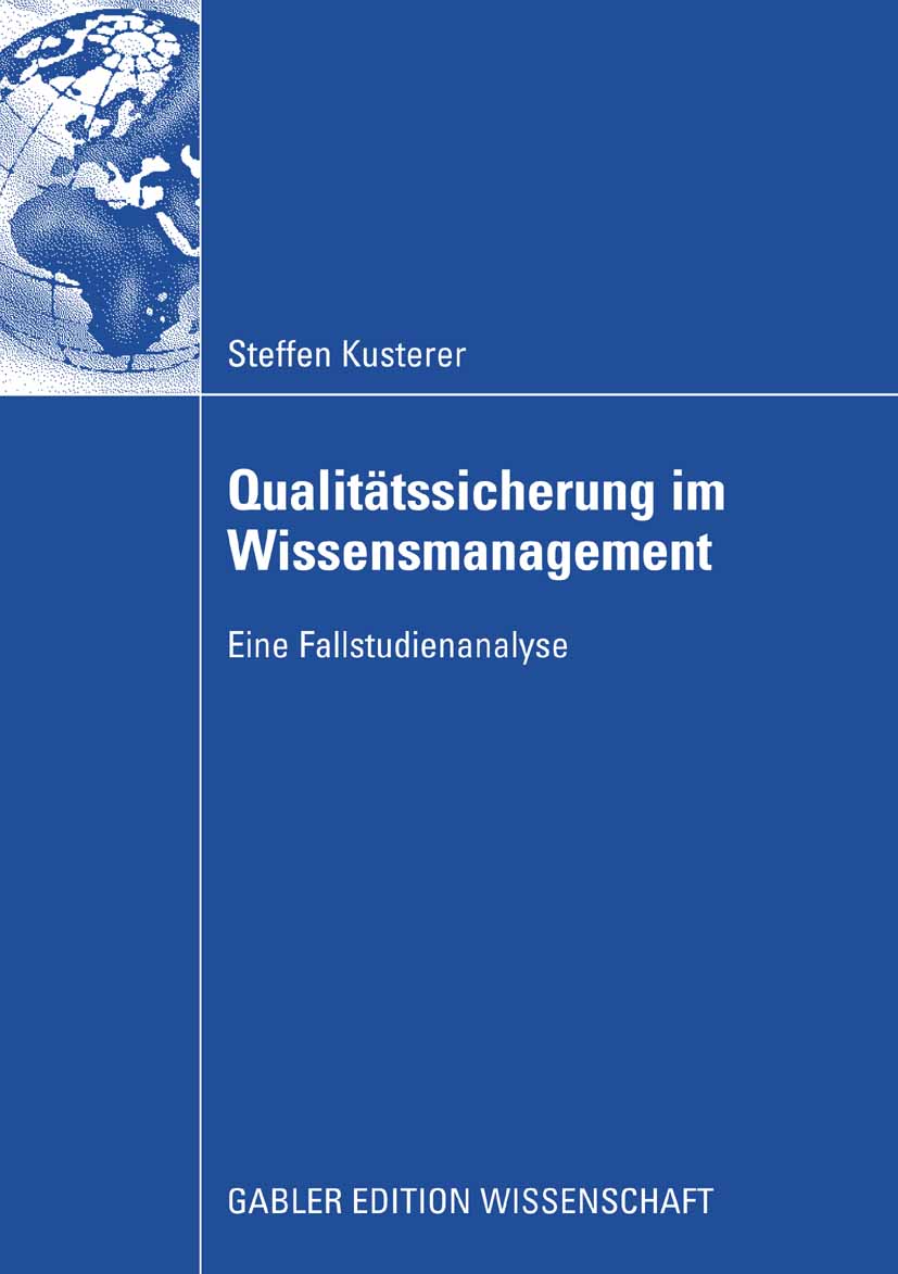 Qualitätssicherung im Wissensmanagement - Steffen Kusterer - E-Book