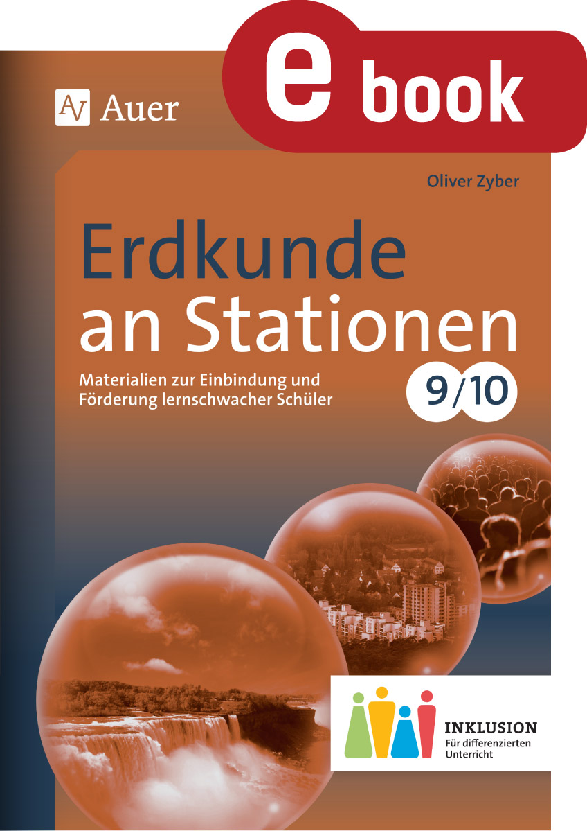 Erdkunde an Stationen 9-10 Inklusion - Oliver Zyber - E-Book