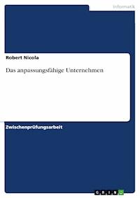 Das anpassungsfähige Unternehmen - Robert Nicola - E-Book
