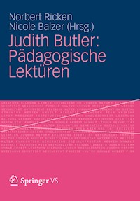 Judith Butler: Pädagogische Lektüren -  - E-Book