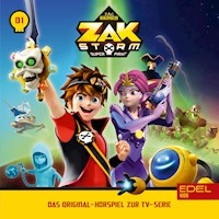 Folge 1: Captain Zak - Teil 1+2 (Das Original-Hörspiel zur TV-Serie) - Thomas Karallus - Hörbuch