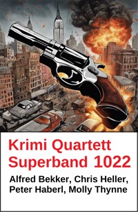 Krimi Quartett Superband 1022 - Peter Haberl - E-Book