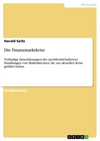 Die Finanzmarktkrise - Harald Seitz - E-Book
