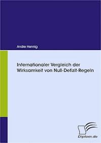 Internationaler Vergleich der Wirksamkeit von Null-Defizit-Regeln - Andre Hennig - E-Book