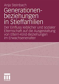 Generationenbeziehungen in Stieffamilien - Anja Steinbach - E-Book