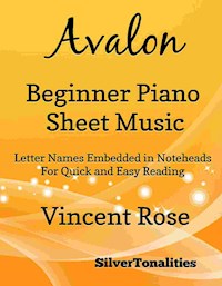 Avalon Beginner Piano Sheet Music - SilverTonalities - E-Book