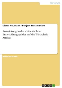 Auswirkungen der chinesischen Entwicklungsgelder auf die Wirtschaft Afrikas - Dieter Neumann - E-Book