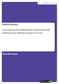 Greenhouse Gas Emissions: Carbon Dioxide Emission by Different Types of Cars - Patrick Kimuyu - E-Book