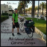 Mit Fahrrad durch Corona-Europa - Mattis Lühmann - Hörbuch