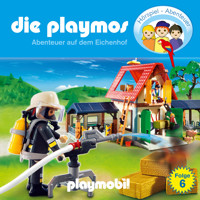 Die Playmos - Das Original Playmobil Hörspiel, Folge 6: Abenteuer auf dem Eichenhof - Simon X. Rost - Hörbuch