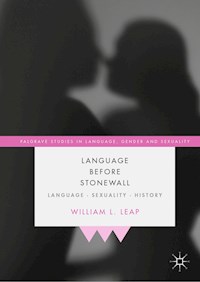 Language Before Stonewall - William L. Leap - E-Book