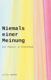 Niemals einer Meinung - Lilly Hanke - E-Book