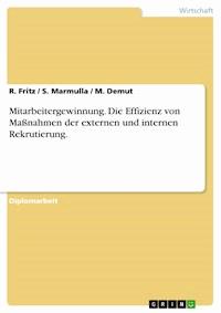 Mitarbeitergewinnung. Die Effizienz von Maßnahmen der externen und internen Rekrutierung. - R. Fritz - E-Book