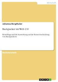 Backpacker im Web 2.0 - Johanna Bergthaler - E-Book