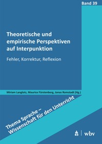 Theoretische und empirische Perspektiven auf Interpunktion -  - kostenlos E-Book