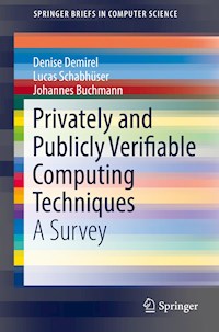 Privately and Publicly Verifiable Computing Techniques - Denise Demirel - E-Book