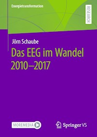 Das EEG im Wandel 2010 - 2017 - Jörn Schaube - E-Book