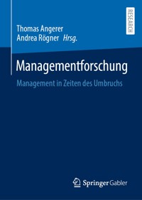 Managementforschung -  - E-Book