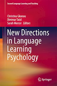 New Directions in Language Learning Psychology - - E-Book