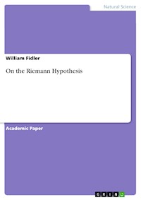 On the Riemann Hypothesis - William Fidler - E-Book