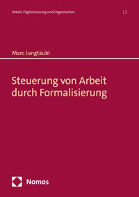 Steuerung von Arbeit durch Formalisierung - Marc Jungtäubl - E-Book