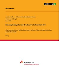Literary Essays to Ray Bradbury's Fahrenheit 451 - Marvin Becker - E-Book