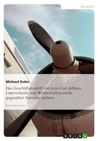 Das Geschäftsmodell von Low-Cost Airlines. Unterschiede und Wettbewerbsvorteile gegenüber Network Airlines - Michael Kuhn - E-Book