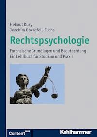 Rechtspsychologie - Helmut Kury - E-Book