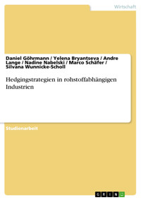 Hedgingstrategien in rohstoffabhängigen Industrien - Daniel Göhrmann - E-Book