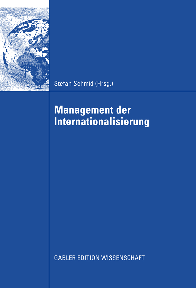 Management der Internationalisierung -  - E-Book