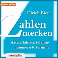Zahlen merken! - Ulrich Bien - Hörbuch