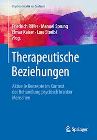 Therapeutische Beziehungen -  - E-Book