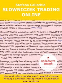 Słowniczek trading online - Stefano Calicchio - E-Book