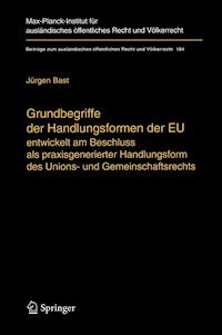 Grundbegriffe der Handlungsformen der EU - Jürgen Bast - E-Book