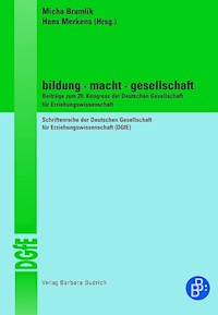 Bildung Macht Gesellschaft -  - E-Book