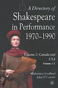 A Directory of Shakespeare in Performance 1970-1990 - J. O'Connor - E-Book