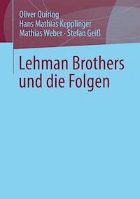 Lehman Brothers und die Folgen - Oliver Quiring - E-Book